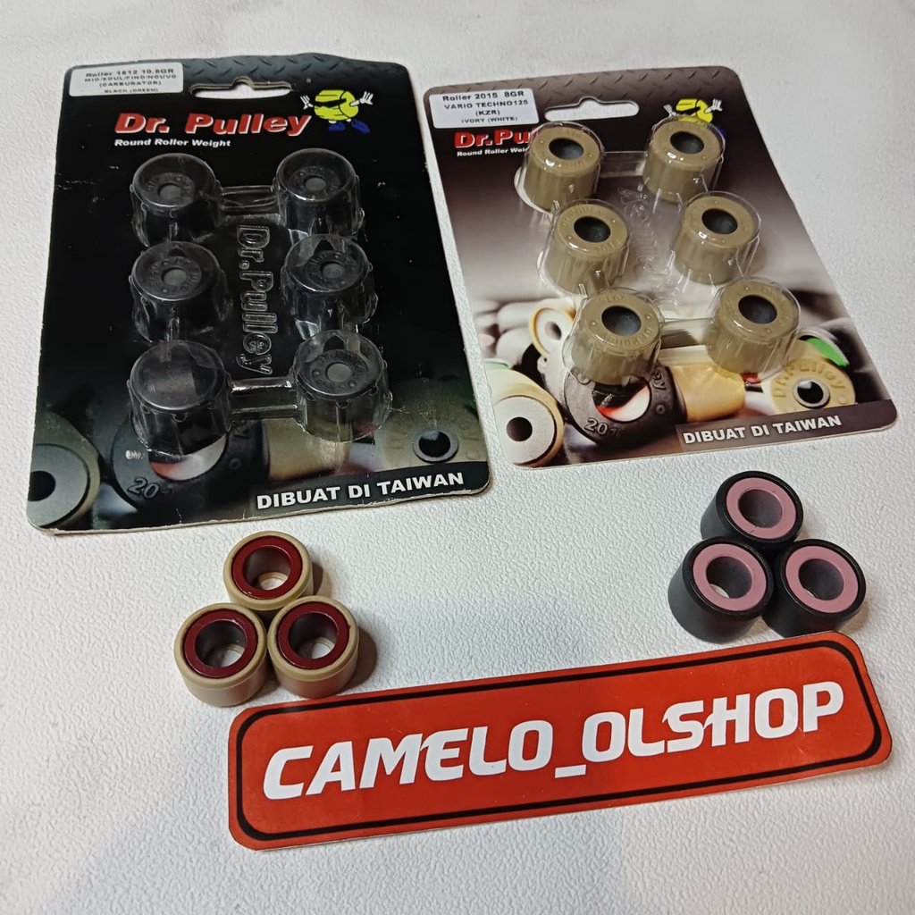 ROLLER DR PULLEY MIO KARBU KODE 1512 ROLLER RACING MIO KARBU