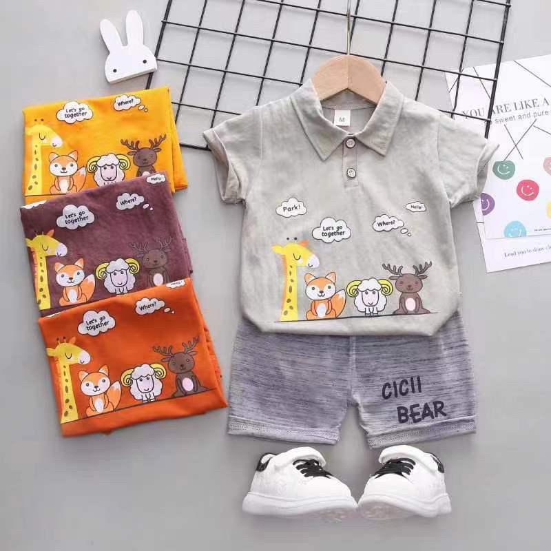 SETELAN KERAH ANAK IMPORT | STL001 | SETELAN KEMEJA ANAK LAKI | SETELAN POLO ANAK COWOK IMPORT