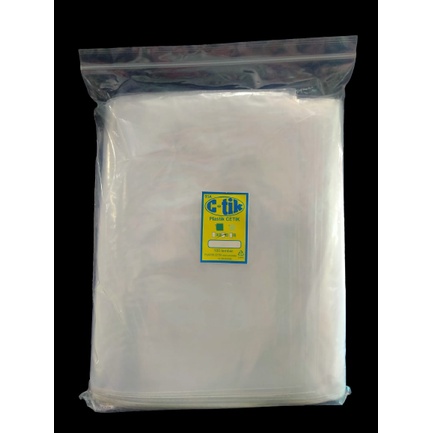 Plastik Klip C-Tik 25 x 35 | Klip C-Tik Ukuran Besar 25 x 35 cm