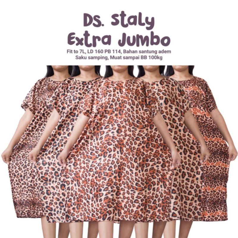 Daster Staly Extra Jumbo Ld 160/ Daster Batik/ Daster Murah