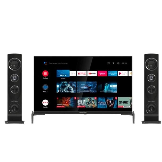 POLYTRON ANDROID TV SPEAKER TOWER 43 INCH PLD 43TAG5959