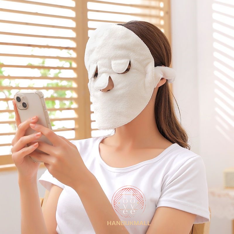 Masker Wajah Handuk Wajah Masker SPA Wajah Perawatan Salon di Rumah Masker Bisa Di Gunakan Lebih Dari Satu Kali Pemakaian Bisa  Dingin Dan Hangat Kompres Wajah Masker Skincare Perawatan Wajah Melembabkan Menenangkan Calming Soothing