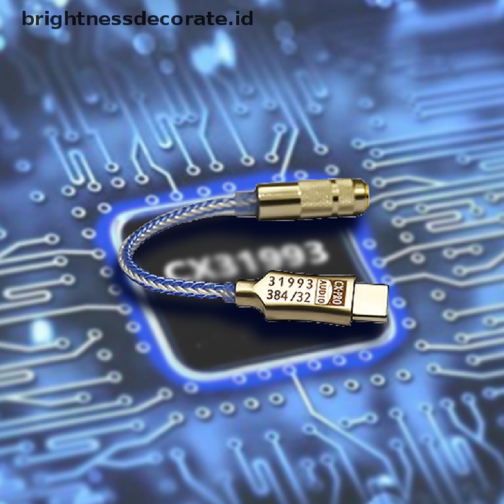 [Birth] New Adaptor Headphone CX31993 USB Tipe C DAC Output NR128dB PCM 32b/384kHz [ID]