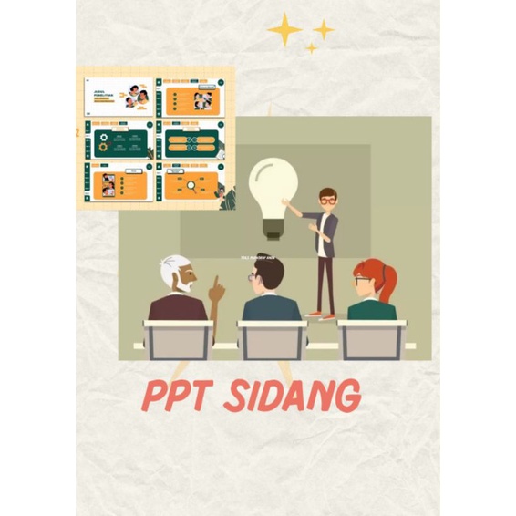 Pembuatan PPT Sidang Skripsi