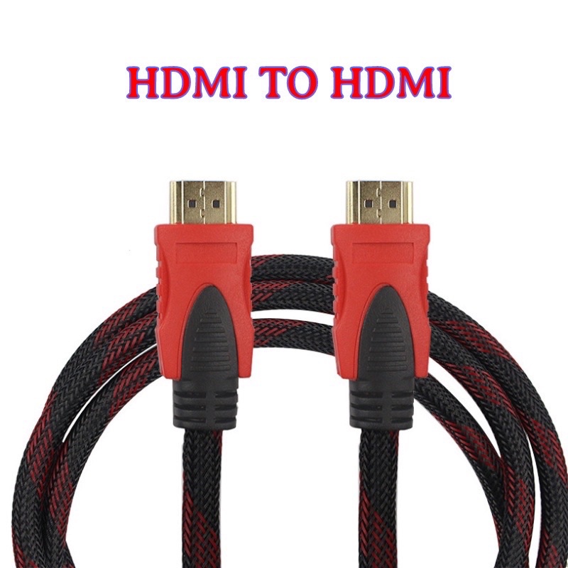 KABEL HDMI TV 1.5 METER 3 METER 5 METER CABLE HDMI TV SUPPORT 4K HD HIGH QUALITY HDMI