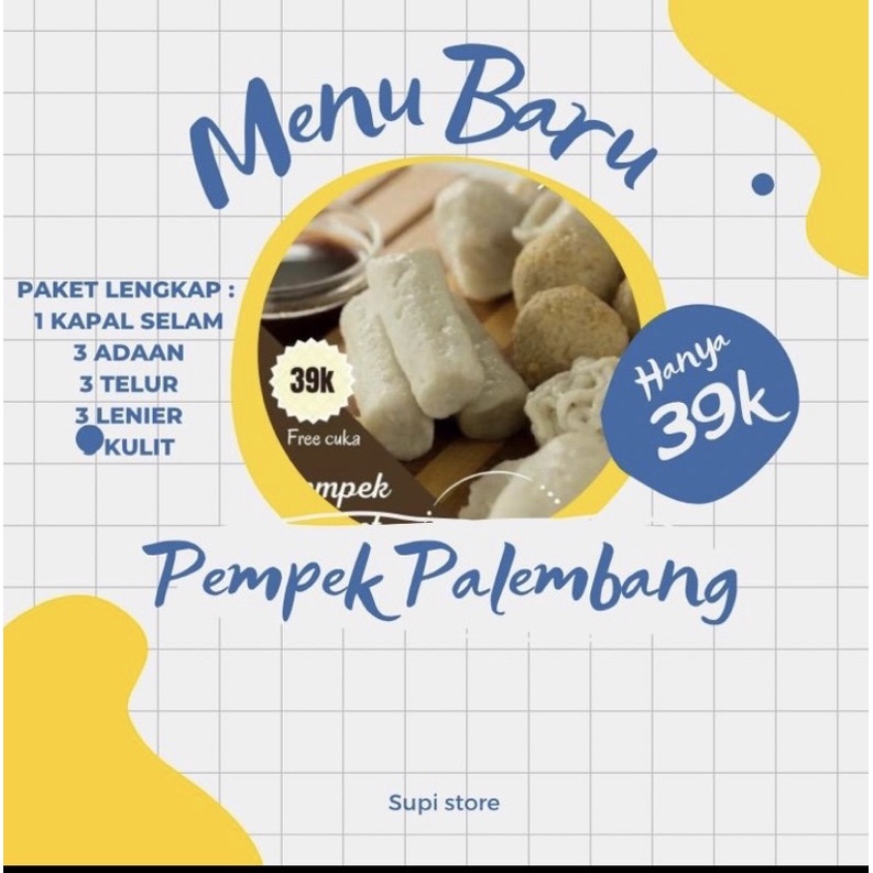 

PAKET LENGKAP PEMPEK PALEMBANG