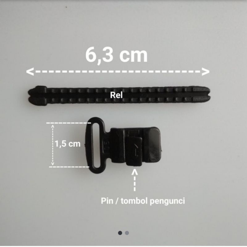 AKSESORIS PENGAIT TOPI - RING BESI TOPI - RING PENGATUR BELAKANG SETELAN UKURAN TOPI - GESPER ACESOR