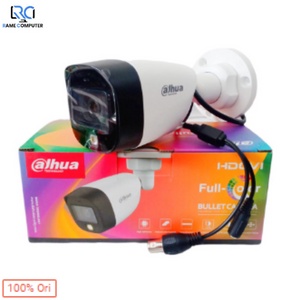 KAMERA CCTV DAHUA OUTDOOR FULL COLOR CAMERA COOPER DH-HAC-B1A29P 2MP 3.6MM