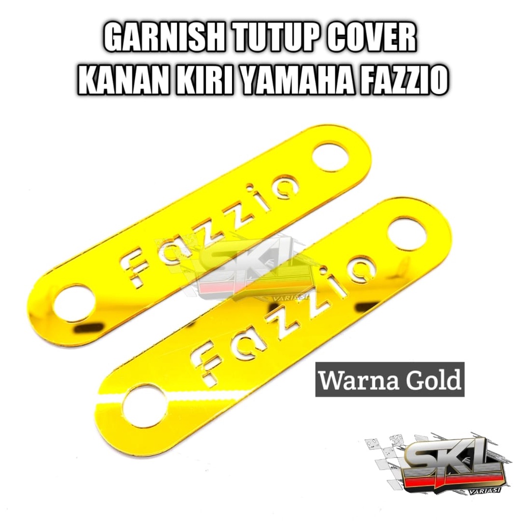 Garnis Side Body Yamaha Fazzio Garnish Fazzio Tutup Panel Samping Kanan Kiri