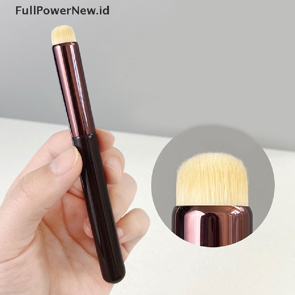 Power Makeupbrushkepala Bulat Kosmetik Blending Brushes Bedak Foundation Make Up Tools ID