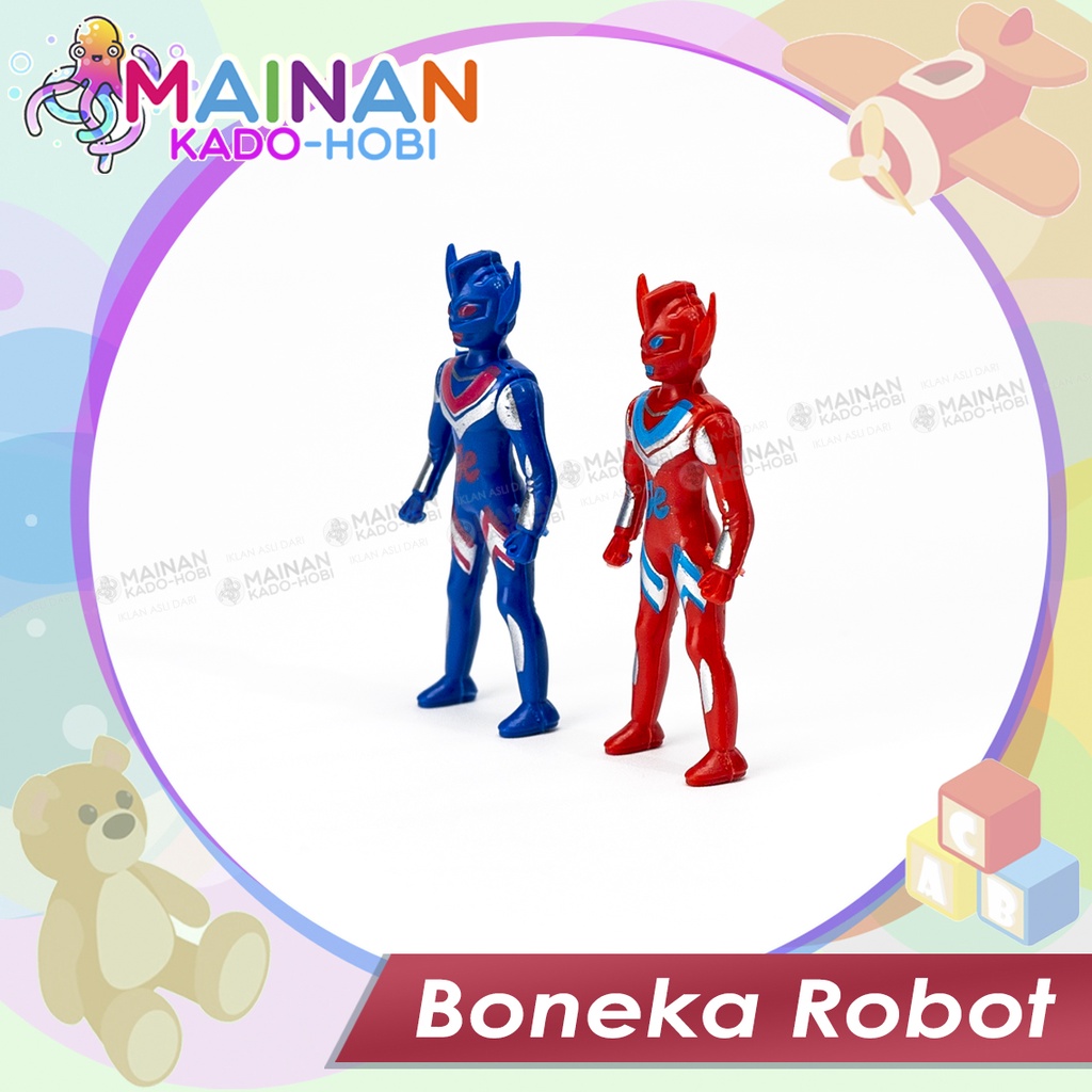 MAINAN EDUKASI ANAK LAKI ACTION FIGUR MINIATUR ROBOT SUPERHERO