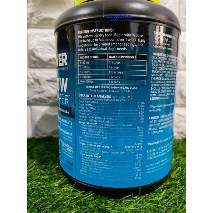 K9 Power Show Stopper untuk Anjing / Supplement Vitamin Anjing