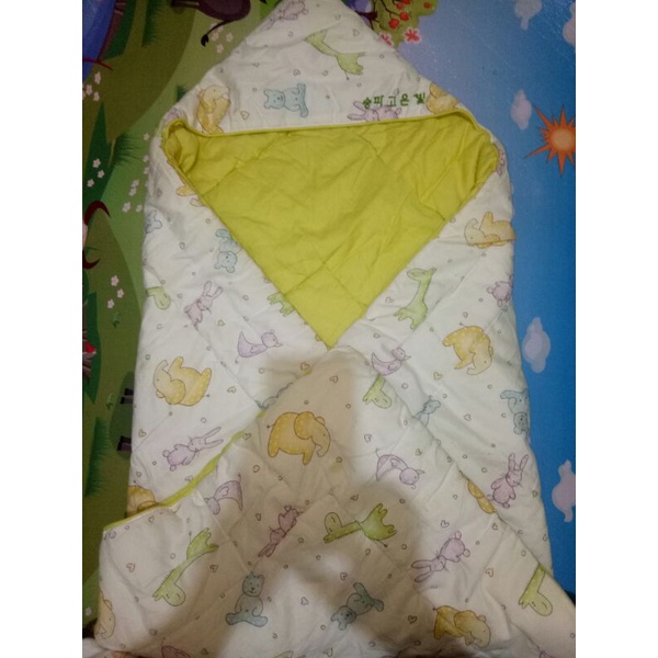 Selimut bedcover bayi bedong sleepsack