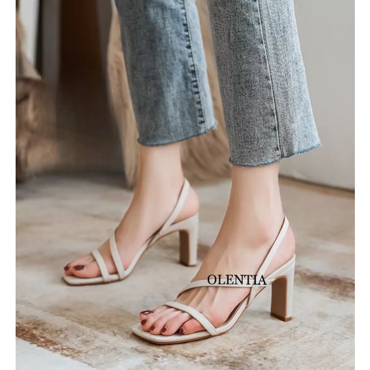 Sendal Wanita Heels 7cm SH 31