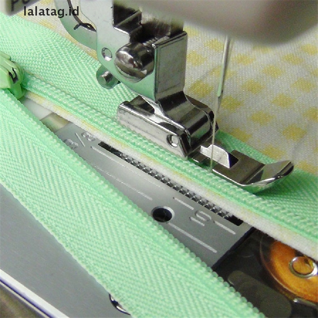 [lalatag] Resleting Mesin Jahit Zipper Foot Mesin Jahit Presser Foot Low Shank Snap [ID]