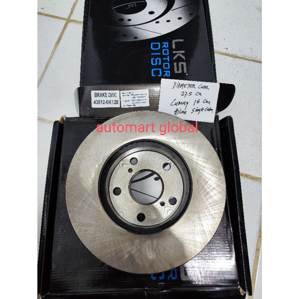 disc brake piringan rem cakram depan hilux Single cabin 43512-ok120