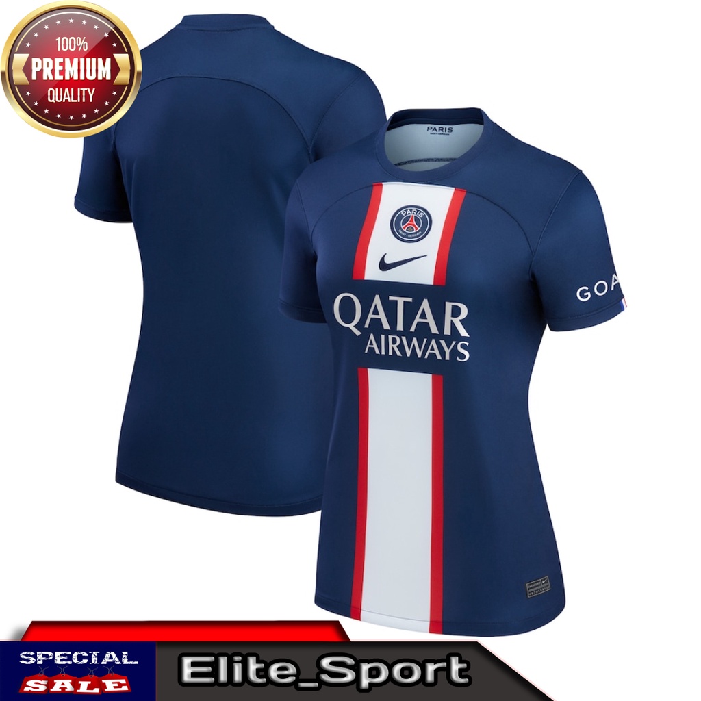 JERSEY BOLA WANITA PSG HOME 2022/2023 GRADE ORI | BAJU BOLA WANITA PARIS SAINT GERMAIN IMPORT
