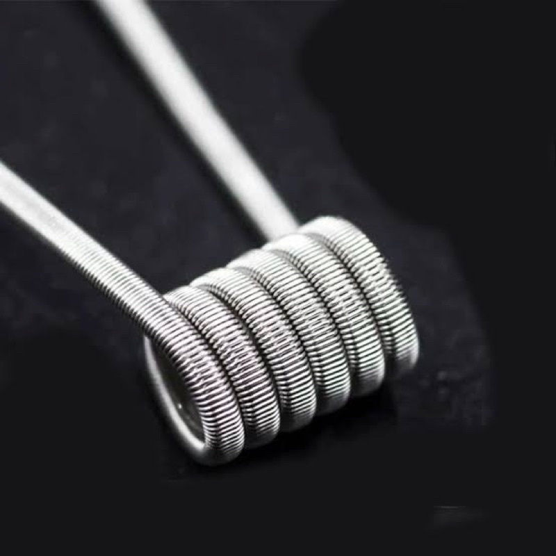 1psg=2biji COIL FUSED CLAPTON MELETEK include pot/wadah coil