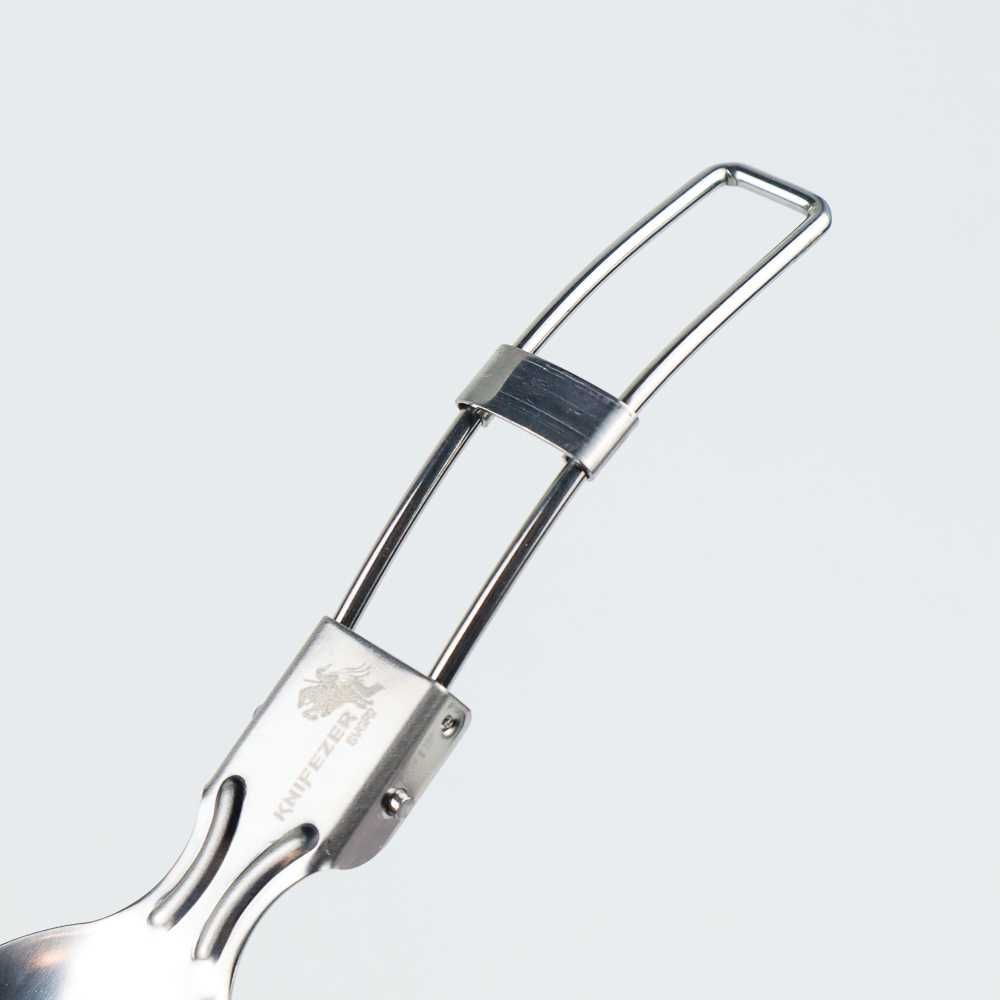 KNIFEZER Foldable Spoon Fork Sendok Garpu Lipat Stainless Steel - SVGF2 - PRMI