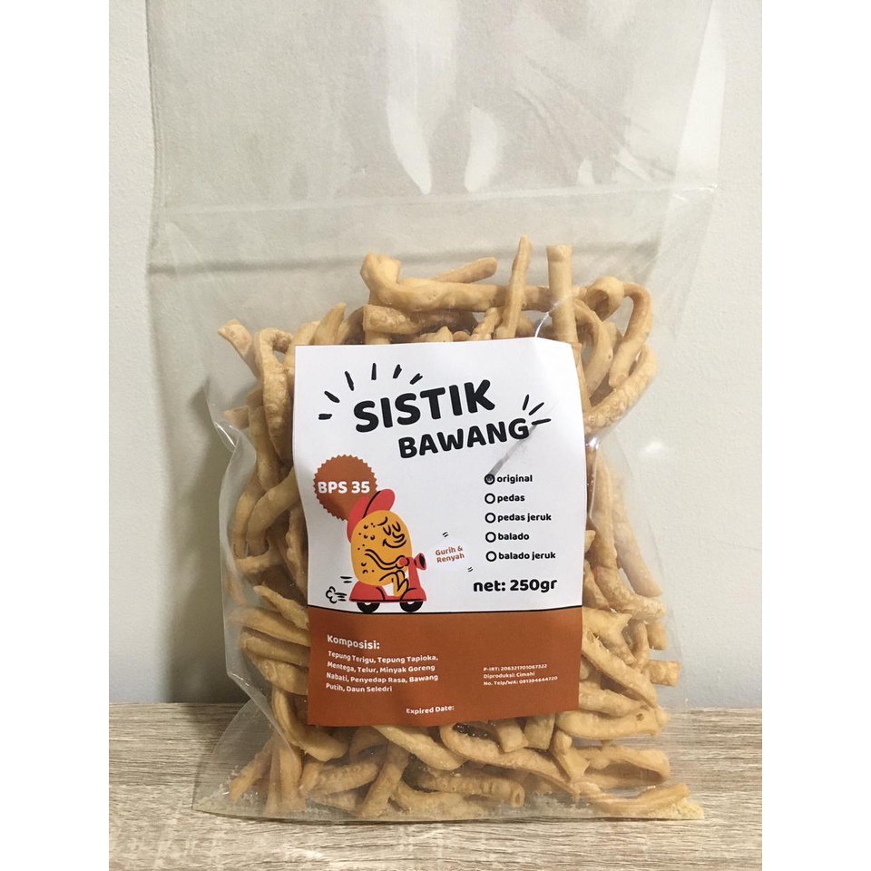 

Sistik Bawang 500gr