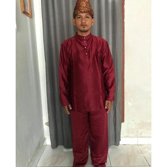baju melayu pria / adat melayu