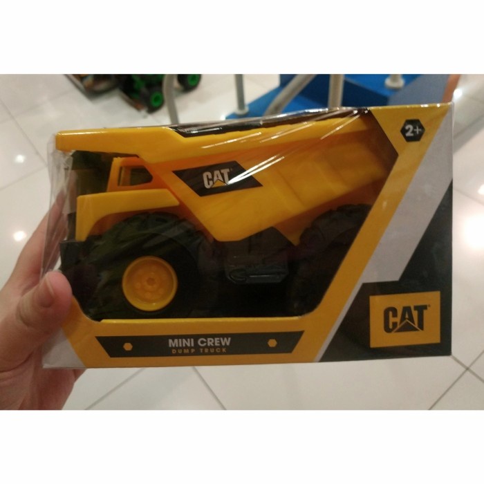 SALE MAINAN: CAT MINI CREW DUMP TRUCK TERMURAH