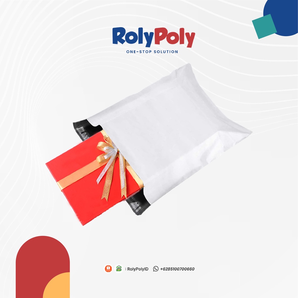 

Packaging Plastik Polymailer Putih Polos 40X55