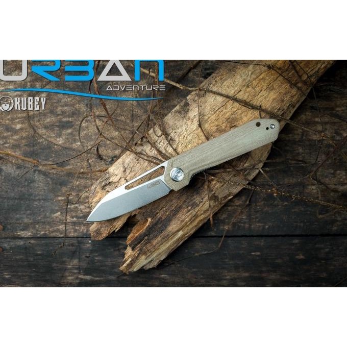 Pisau Outdoor Kubey KU321D Royal Nest Liner Lock EDC Pocket Knife