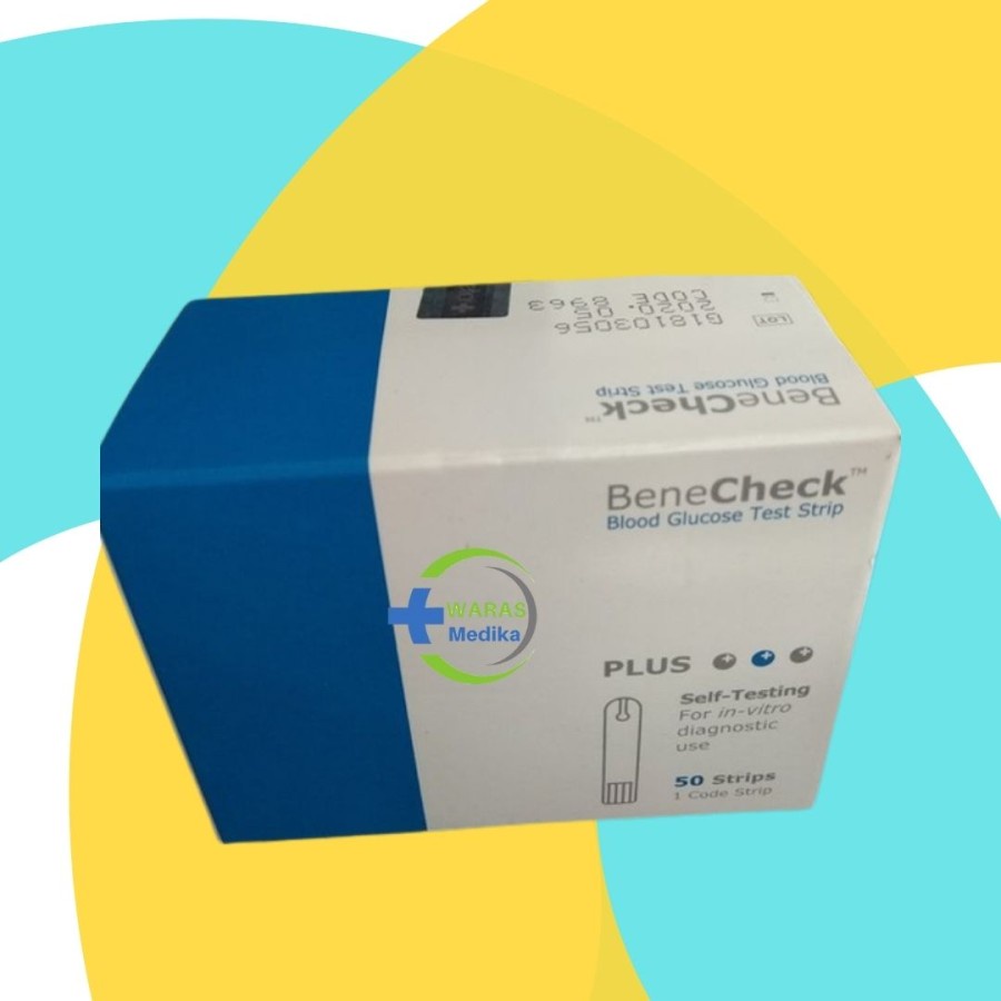 STRIP GULA DARAH GLUCOSE BENECHECK GULA BENECHECK BENE CHECK