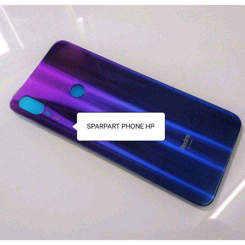 Original Back Door Tutup Belakang Xiaomi Redmi Note 7 7 Pro KACA | Back Door Backdoor Back Casing Su