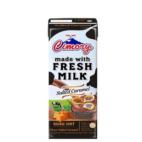 

Cimory Susu UHT Salted Caramel 250ml (1 Dus = 24 Pcs)
