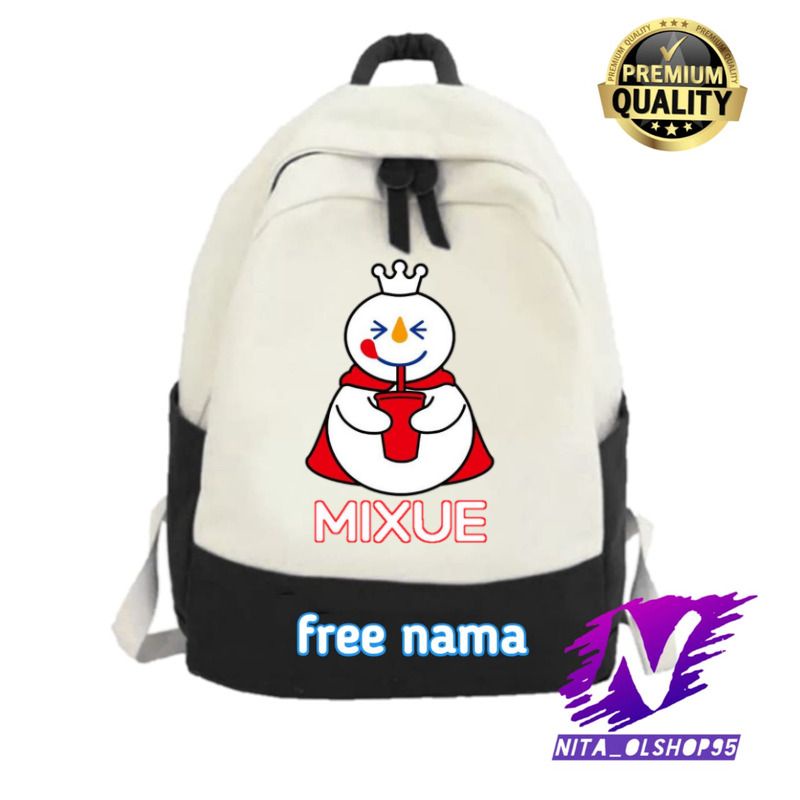 tas sekolah mixue ransel anak mixue