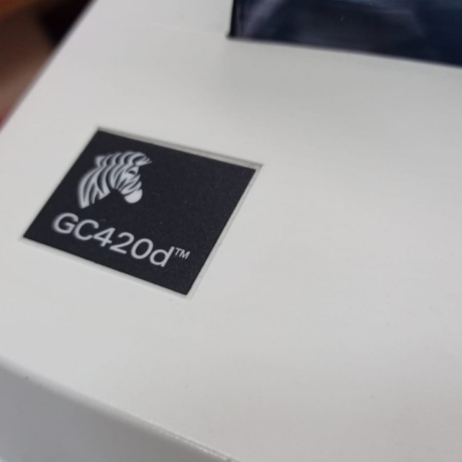 Printer Barcode Zebra Gc420D Direct Thermal Tanpa Ribbon Masih Baru