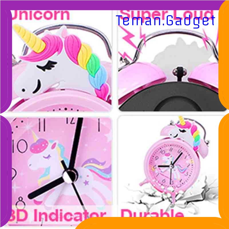 TG-PJM DESIGIFT Jam Weker Alarm Model Classic Unicorn - DS2108