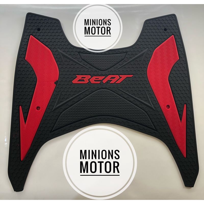 karpet motor beat new 2020 2021 2022 pijakan alas kaki motor honda karet