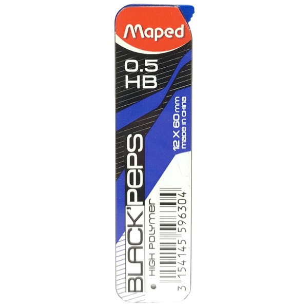 

Mechanical Pencil Lead Maped PL 559630 HB 0.5mm