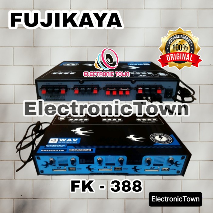 Ampli Ampli Walet Fujikaya Fk-388 / Fk 888 / Fk888 3 Player