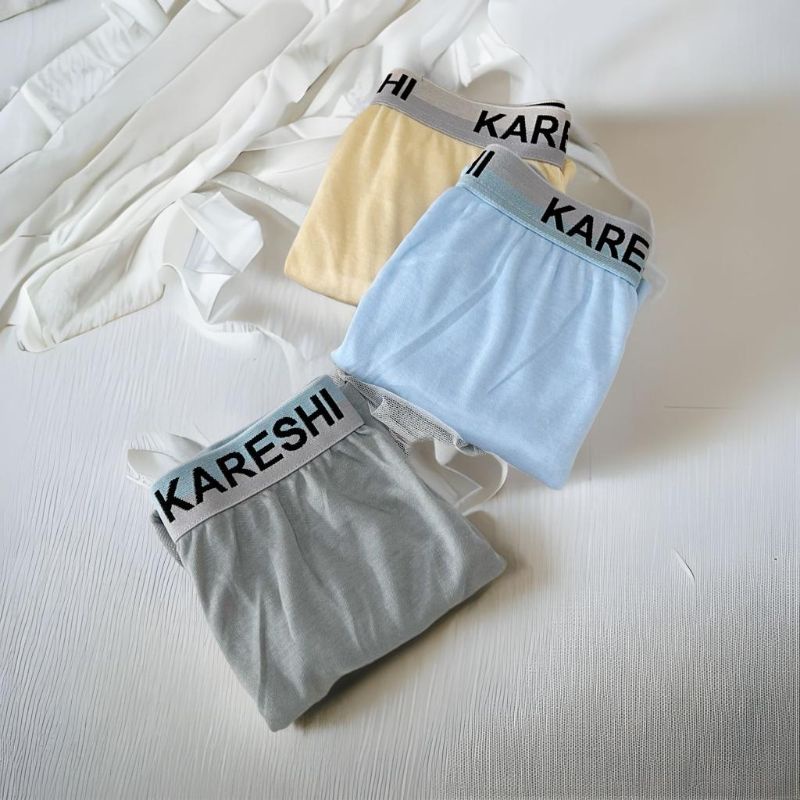 6 pcs Kareshi Star/Celana Dalam Pria Dewasa /Sempak Laki Laki Karet Boxer 210 208