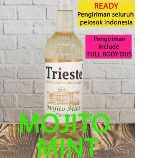 

Termurah | KI3 | Trieste sirup rasa mojito mint