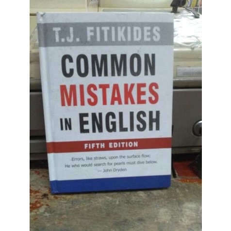 

Common Mistakes In English edisi 5