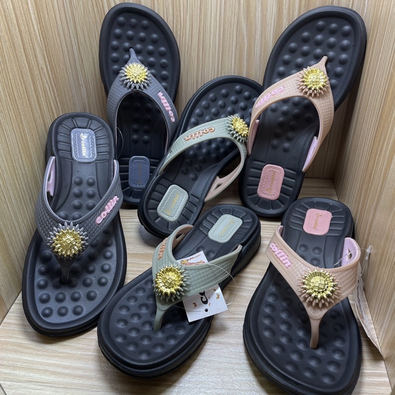 sendal karet anak COLLIN Bunga.