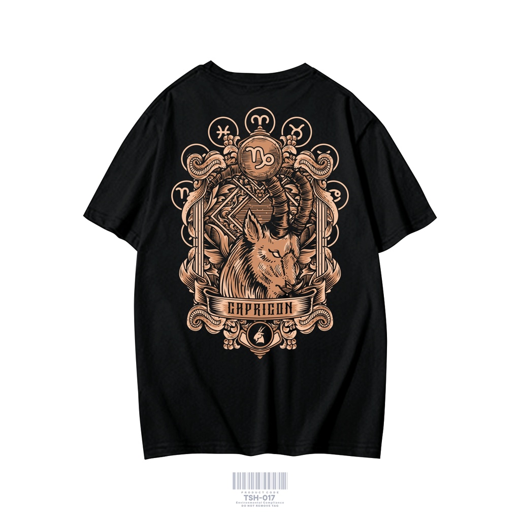 KAOS ZODIAK CAPRICORN NEW EDITION KAOS PAKAIAN TERBARU