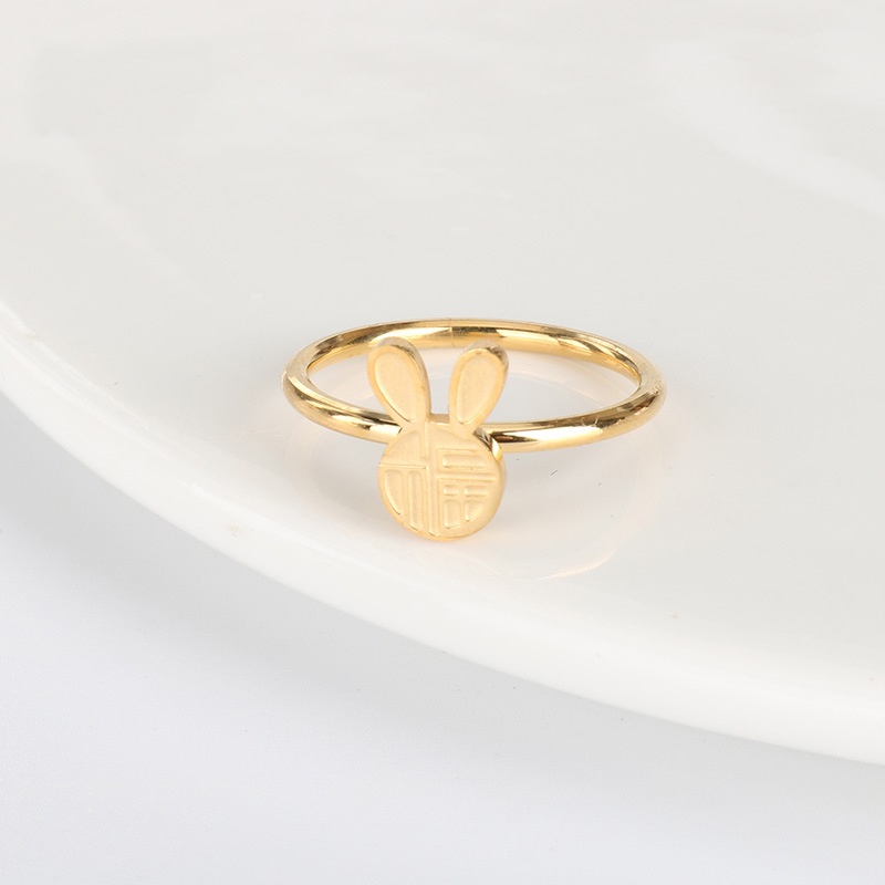 Cincin hoki kelinci titanium anti karat harga grosir bisa cod