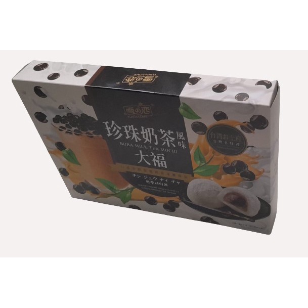 BOBA MILK TEA MOCHI TAIWAN ISI 12 PER BOX