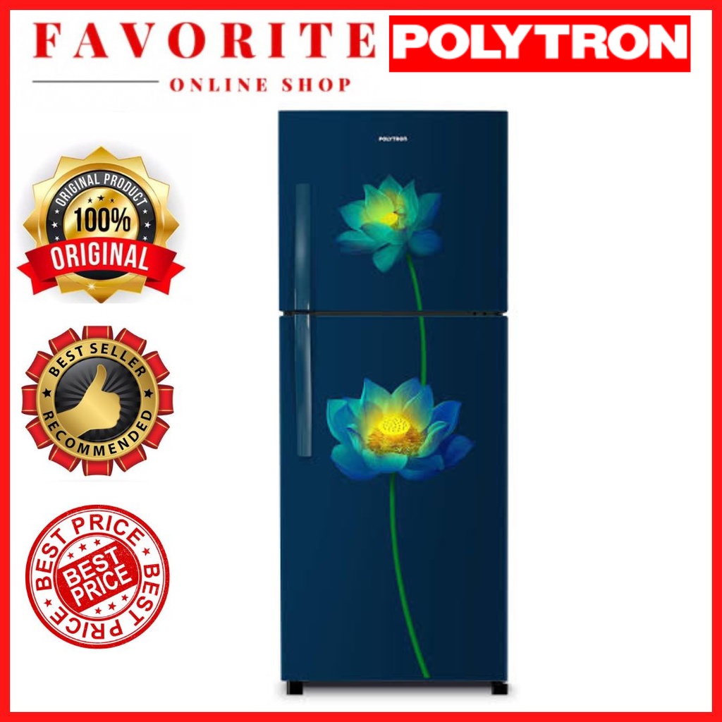 KULKAS POLYTRON  PRB-217LB PRB 217LB LEMARI ES 2 PINTU 217 LB
