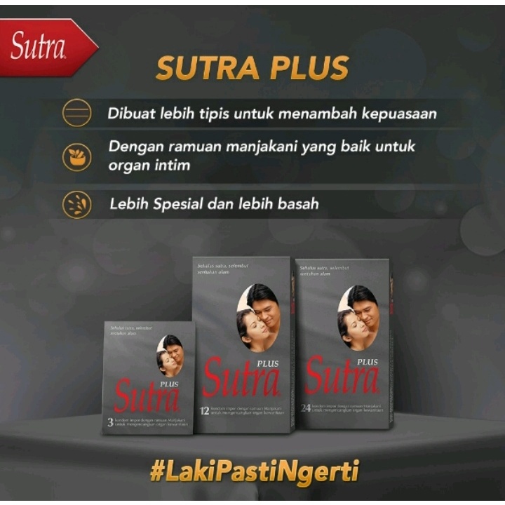 [PRIVASI AMAN] SUTRA PLUS ABU ABU / KONDOM PENGAMAN