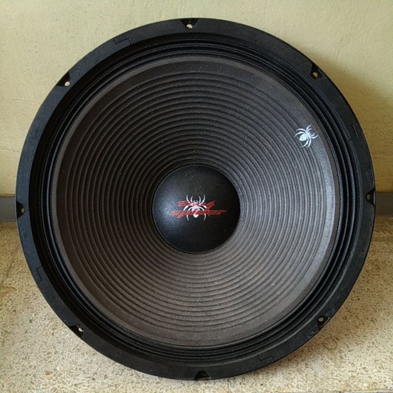 Speaker 15 Inc Black Spider 15600 750 Watt 8Ohm Second