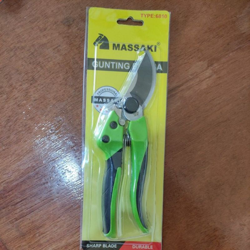 gunting dahan ranting MASSAKI  / gunting bunga massaki/gunting serba guna multi fungsi
