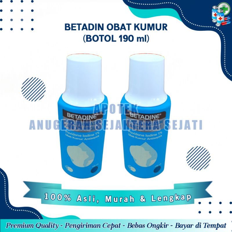 Betadin Obat Kumur 190 ml