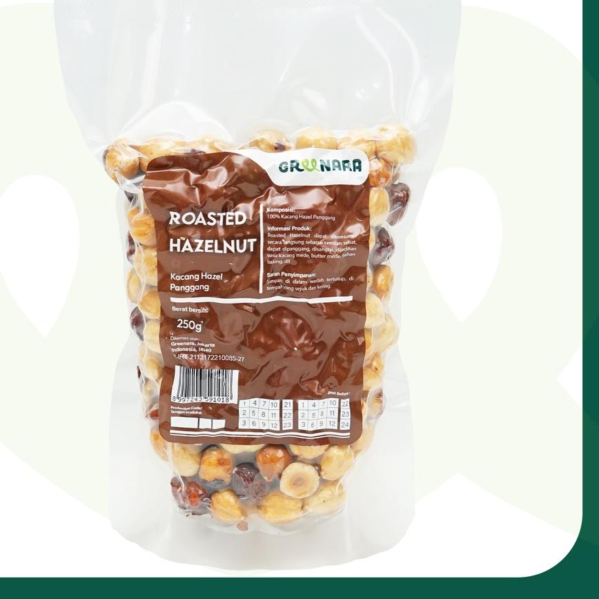 

➮ Roasted Natural Hazelnut 250gr / Kacang Hazelnut Panggang 250 gram ➨